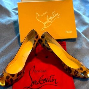 Christian Louboution kitten heels